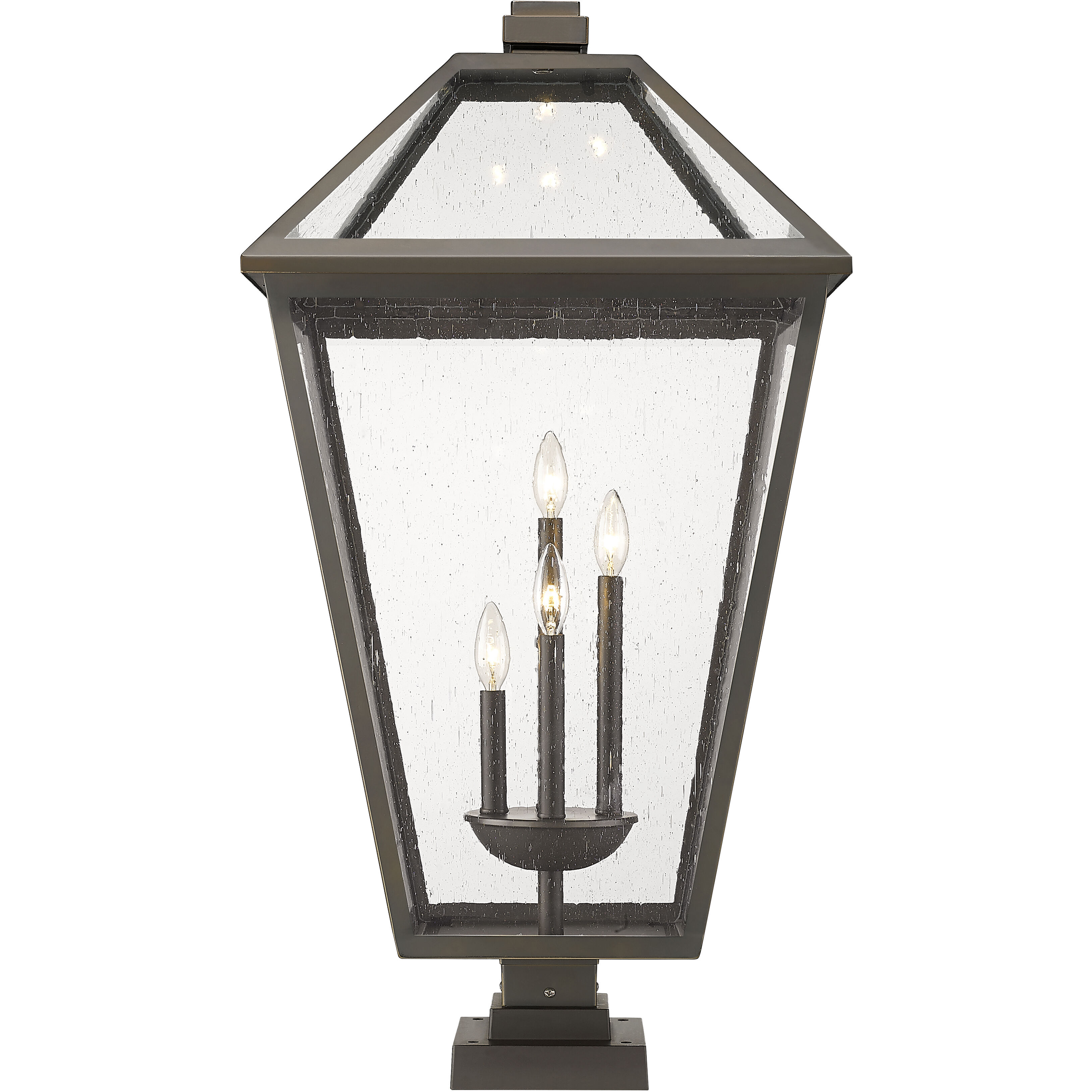 Talbot 4 Light 19.50 inch Post Light & Accessory