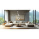 Aimie 7 Light 18 inch Matte Black Chandelier Ceiling Light