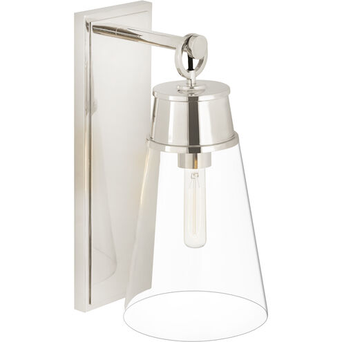 Wentworth 1 Light 7.5 inch Polished Nickel Wall Sconce Wall Light
