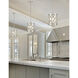 Almet 1 Light 6 inch Brushed Nickel Pendant Ceiling Light