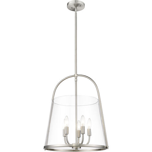 Archis 5 Light 18 inch Brushed Nickel Pendant Ceiling Light