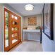 Kawan LED 12 inch Matte White and Modern Gold Flush Mount Ceiling Light