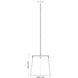 Weston 3 Light 13 inch Brushed Nickel Pendant Ceiling Light