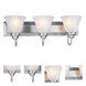 Lexington 3 Light 24 inch Brushed Nickel Vanity Wall Light in 6.25