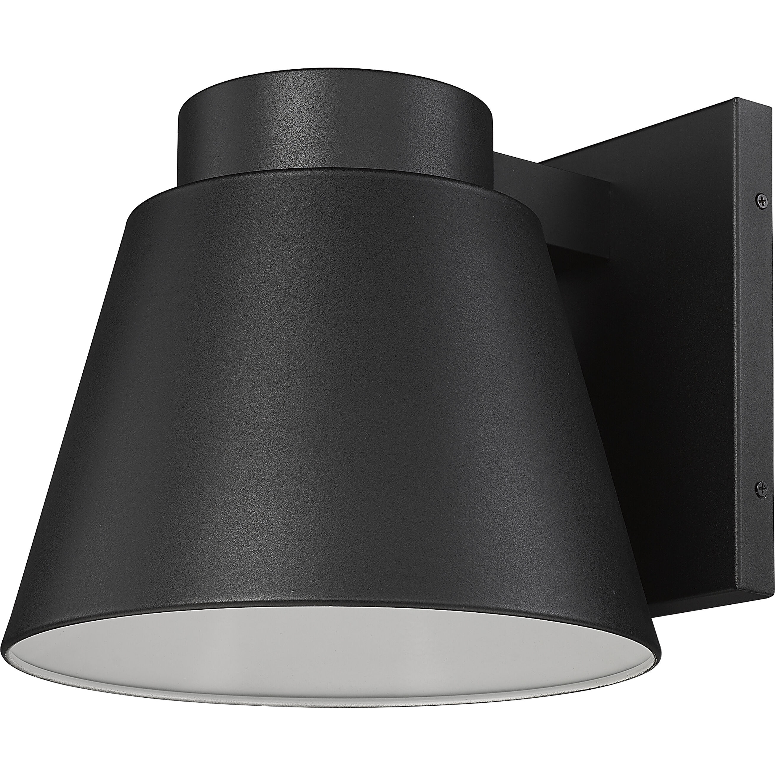 Asher LED 11 inch Black Outdoor Wall Light