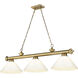 Cordon 3 Light 14.00 inch Billiard Light