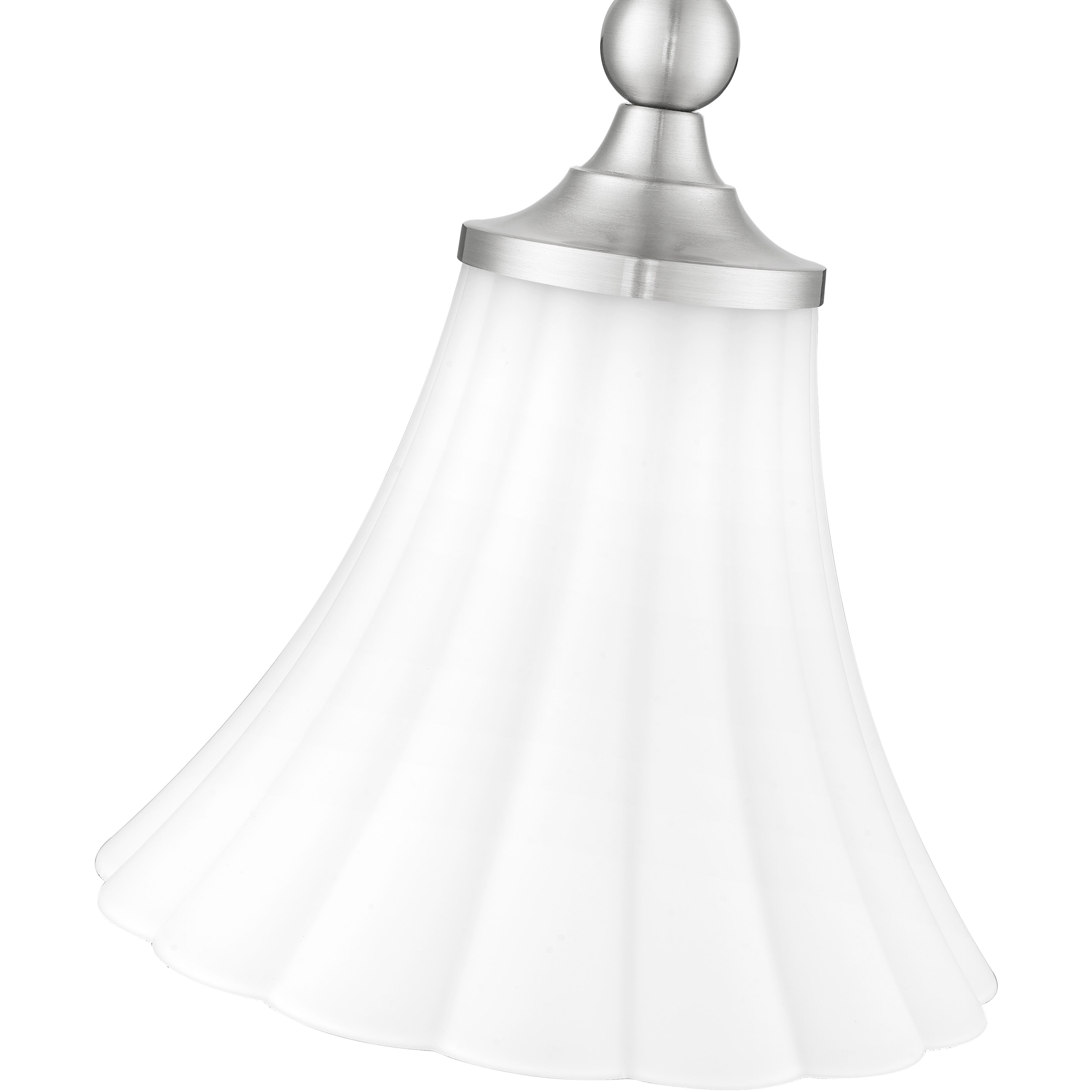 Fleur Pendant Ceiling Light in Brushed Nickel