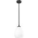 Oren 1 Light 8 inch Matte Black Pendant Ceiling Light