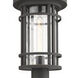 Jordan 1 Light 111.5 inch Oil Rubbed Bronze Outdoor Post Mounted Fixture
