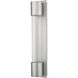 Striate Outdoor Wall Light in Silver