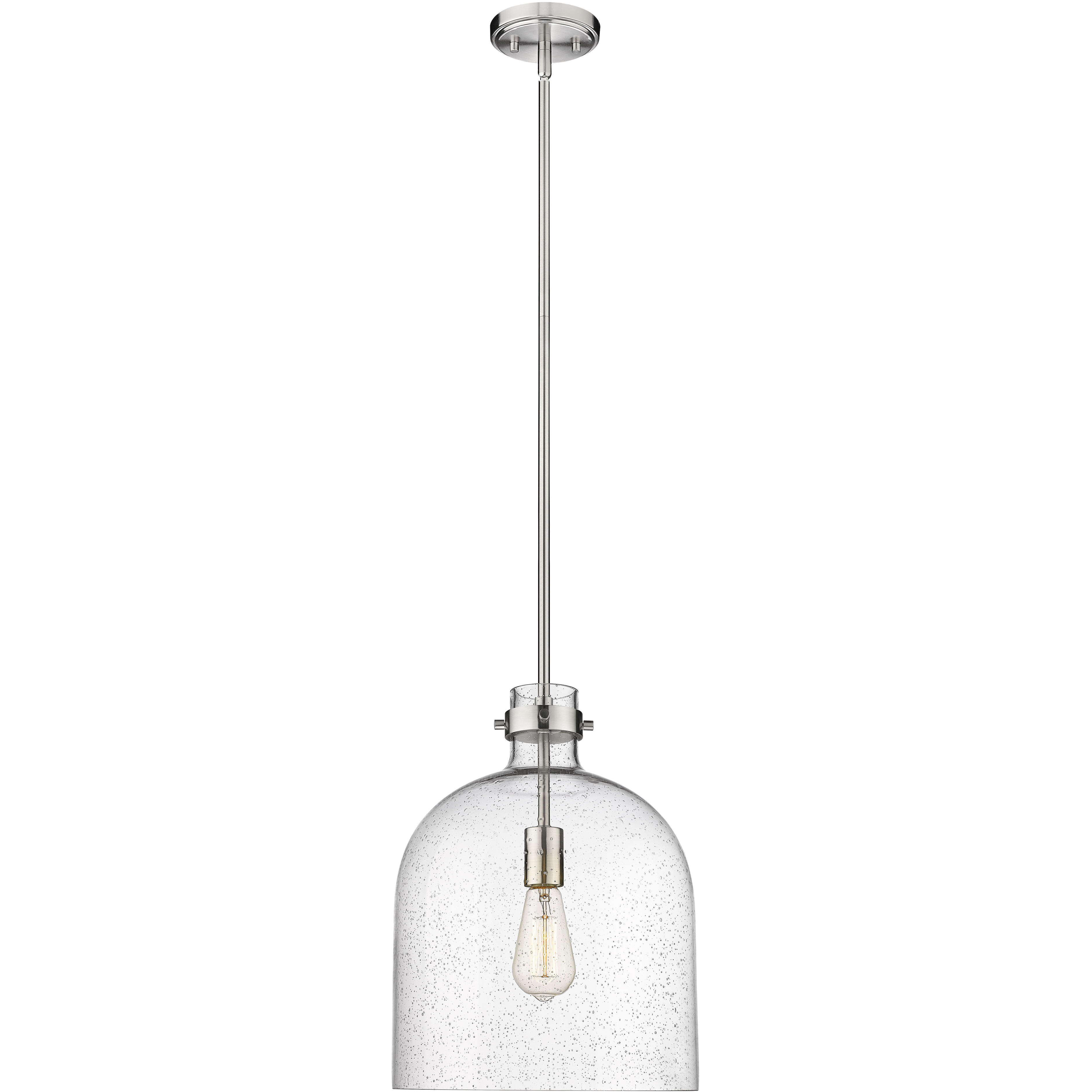 Pearson 1 Light 12 inch Brushed Nickel Pendant Ceiling Light