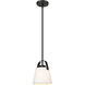 Z-Studio 1 Light 8 inch Matte Black Pendant Ceiling Light