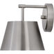 Lilly 1 Light 8 inch Brushed Nickel Wall Sconce Wall Light