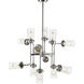 Calliope 12 Light 36 inch Polished Nickel Chandelier Ceiling Light