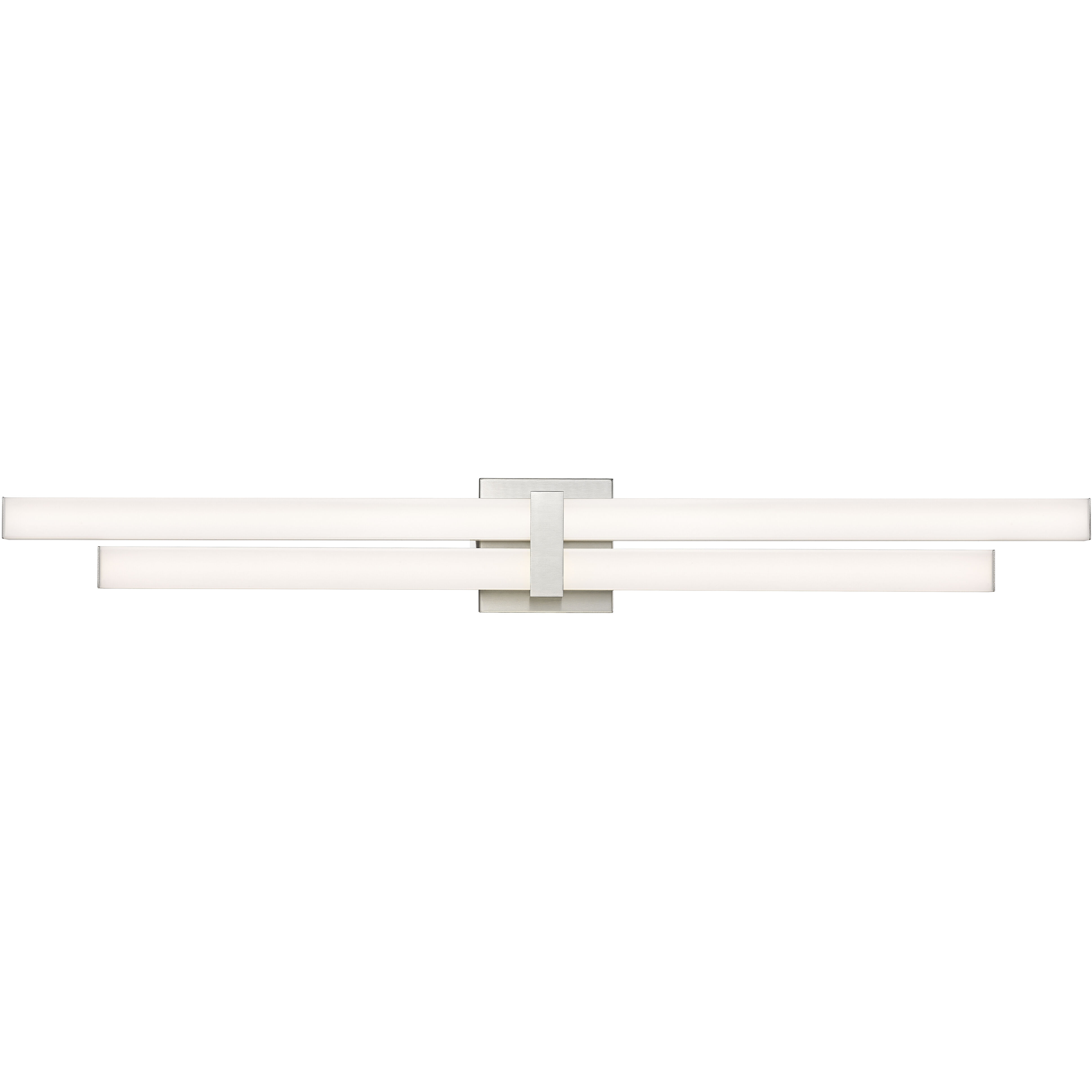 Zane LED 40 inch Brushed Nickel Vanity Wall Light
