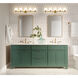 Neoma 5 Light 38.25 inch Modern Gold Vanity Wall Light