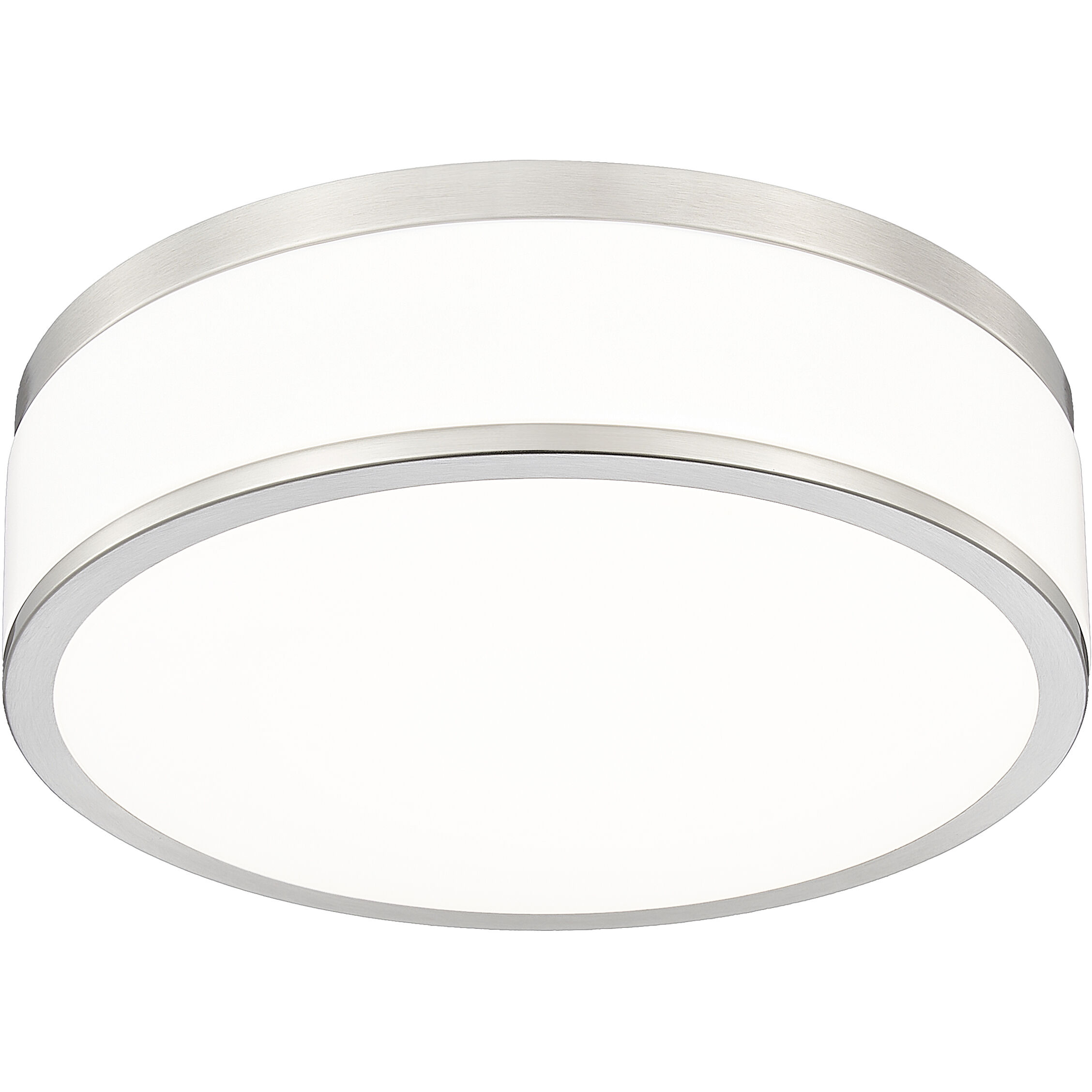 Ballord LED 12 inch Brushed Nickel Flush Mount Ceiling Light