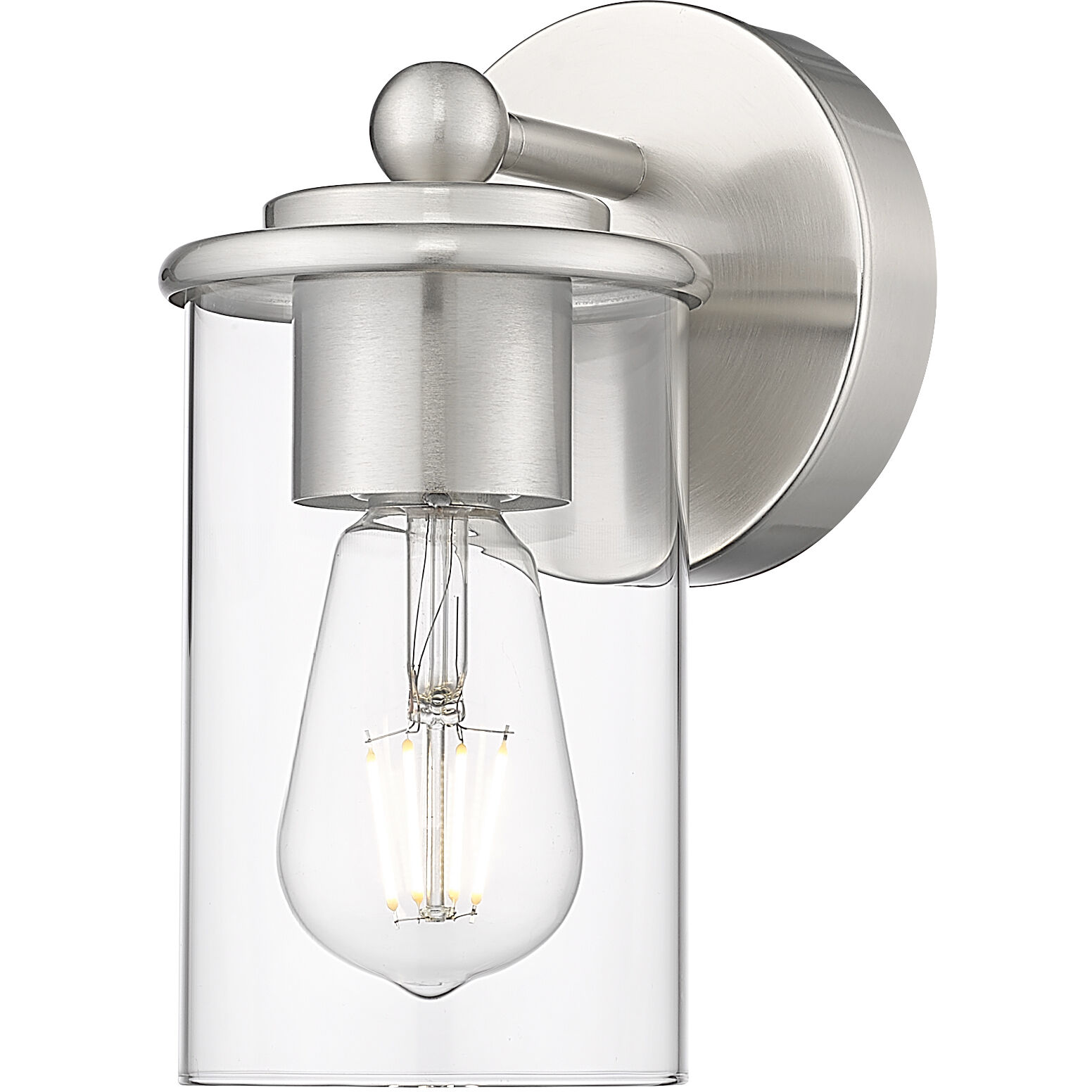 Thayer 1 Light 4.75 inch Brushed Nickel Wall Sconce Wall Light