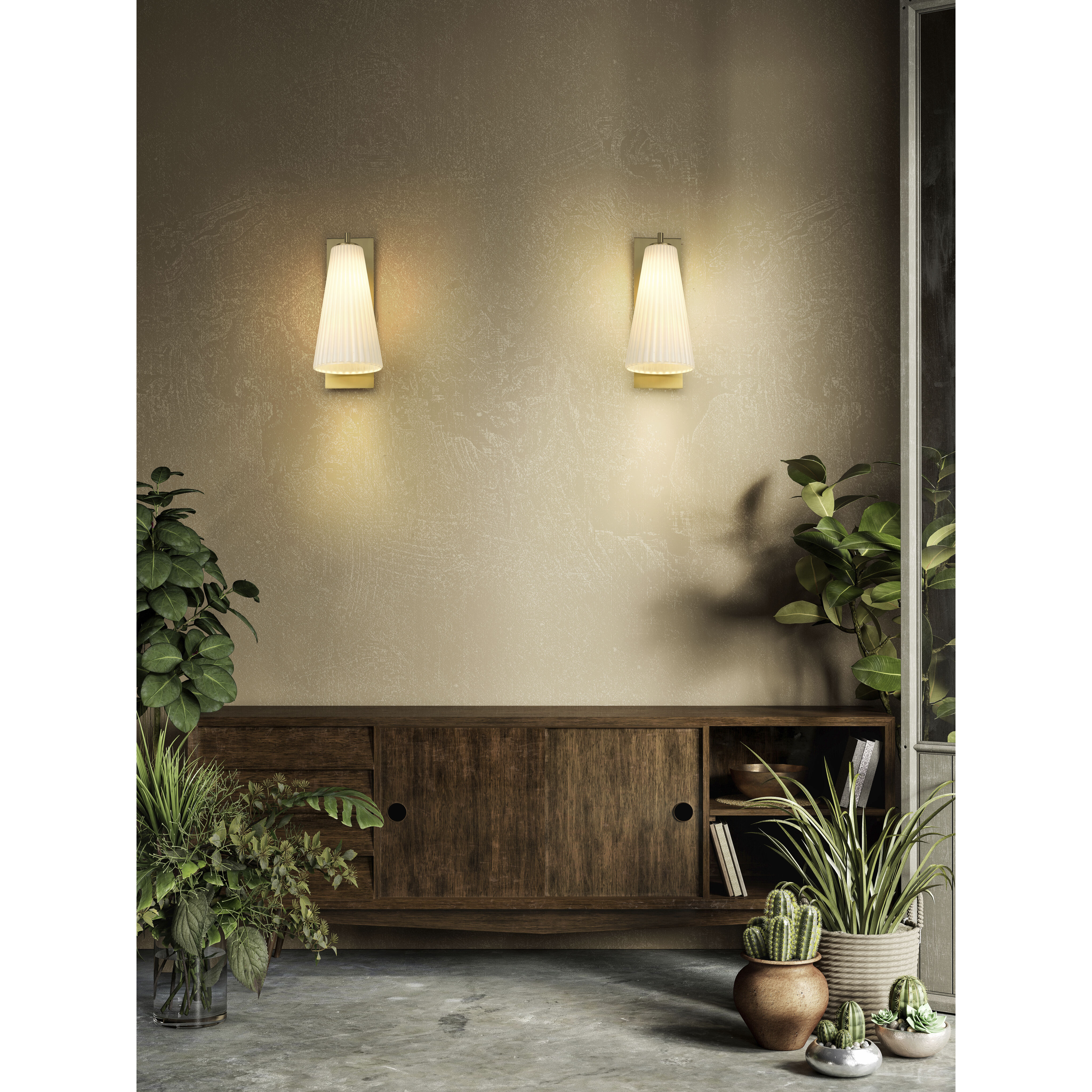 Farrell 1 Light 7.25 inch Modern Gold Wall Sconce Wall Light