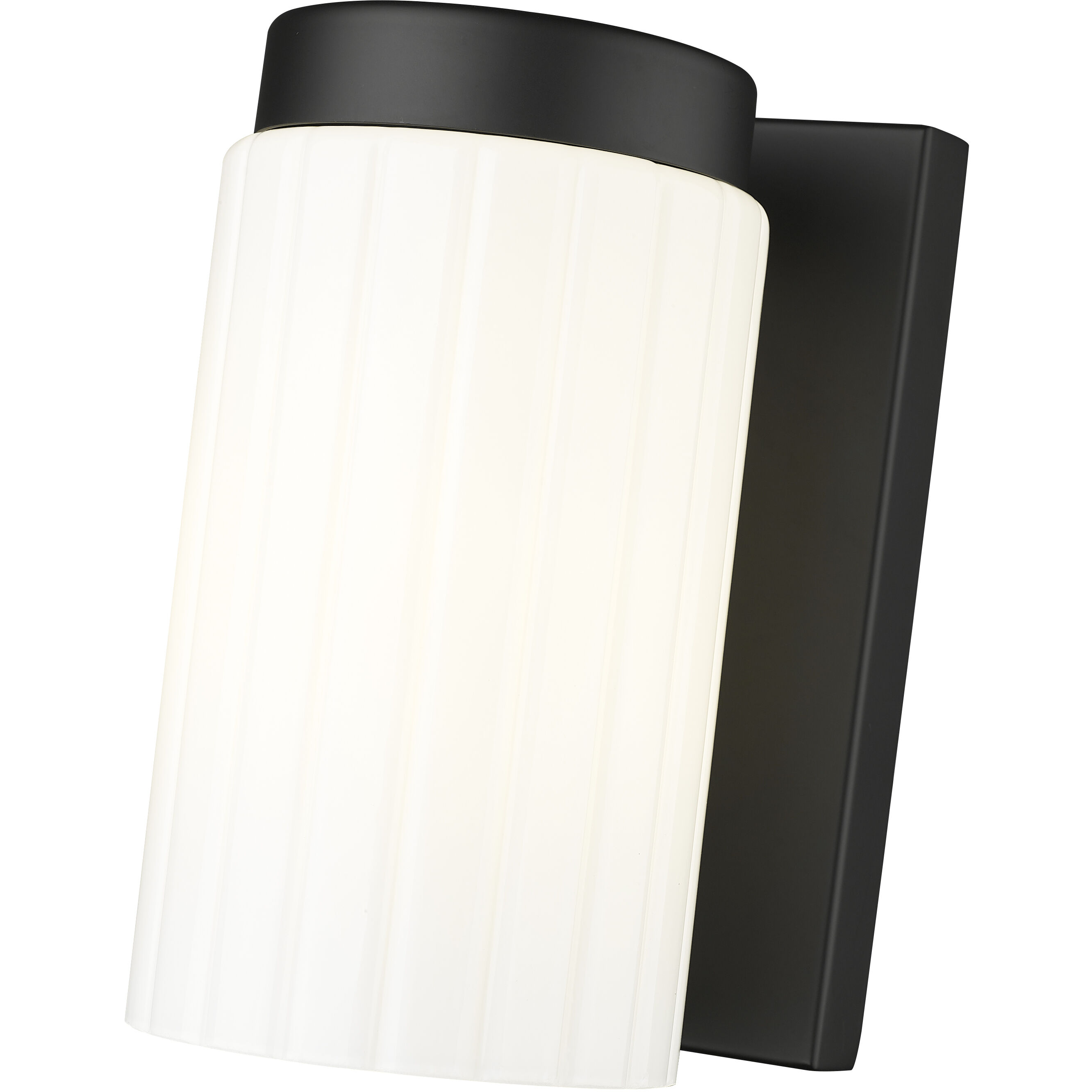 Burk 1 Light 4.25 inch Matte Black Wall Sconce Wall Light