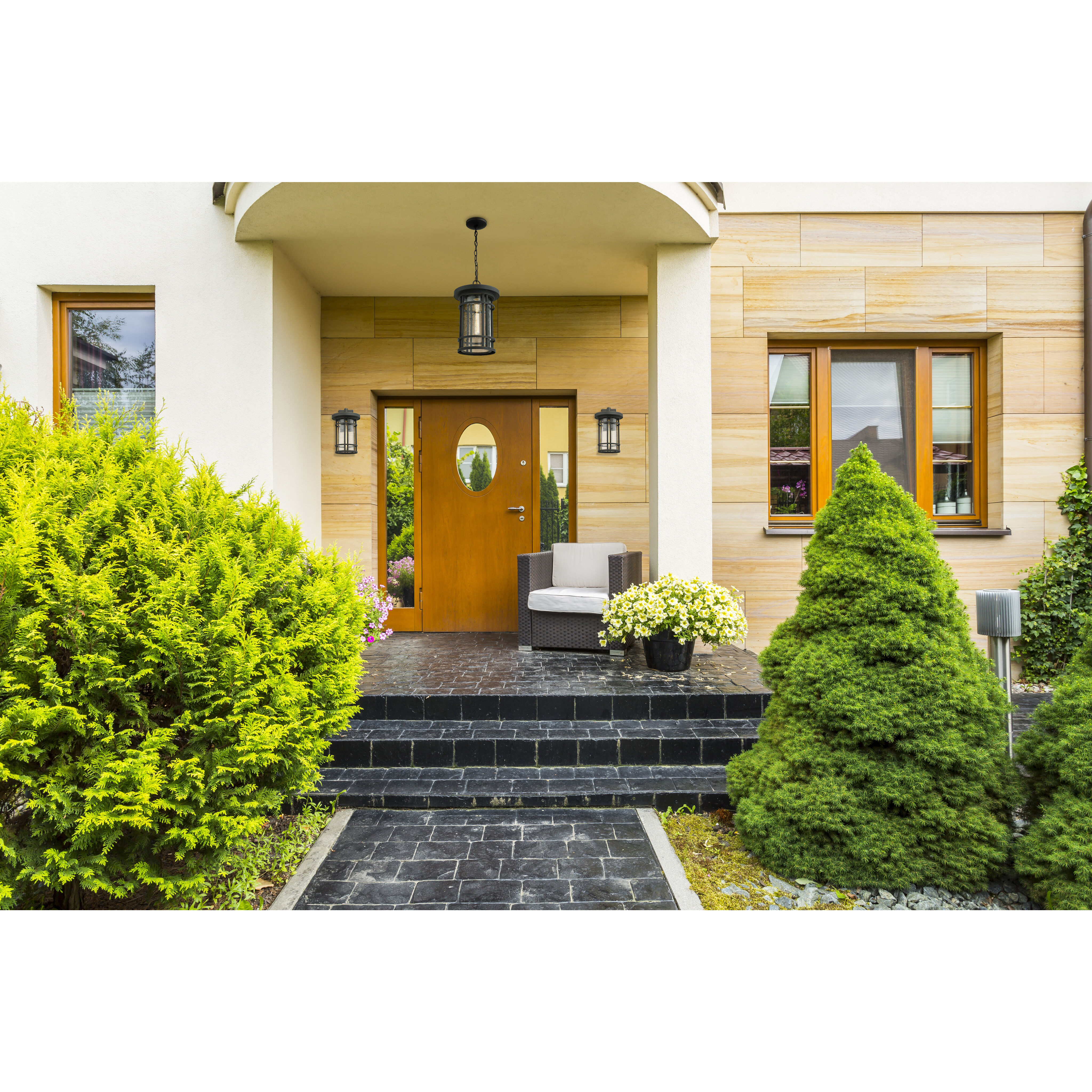 Jordan 1 Light 13.5 inch Oil Rubbed Bronze Outdoor Wall Light