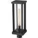 Glenwood 1 Light 20 inch Black Outdoor Post Mount Fixture