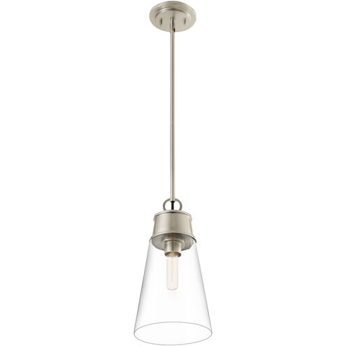 Wentworth 1 Light 7.5 inch Brushed Nickel Pendant Ceiling Light