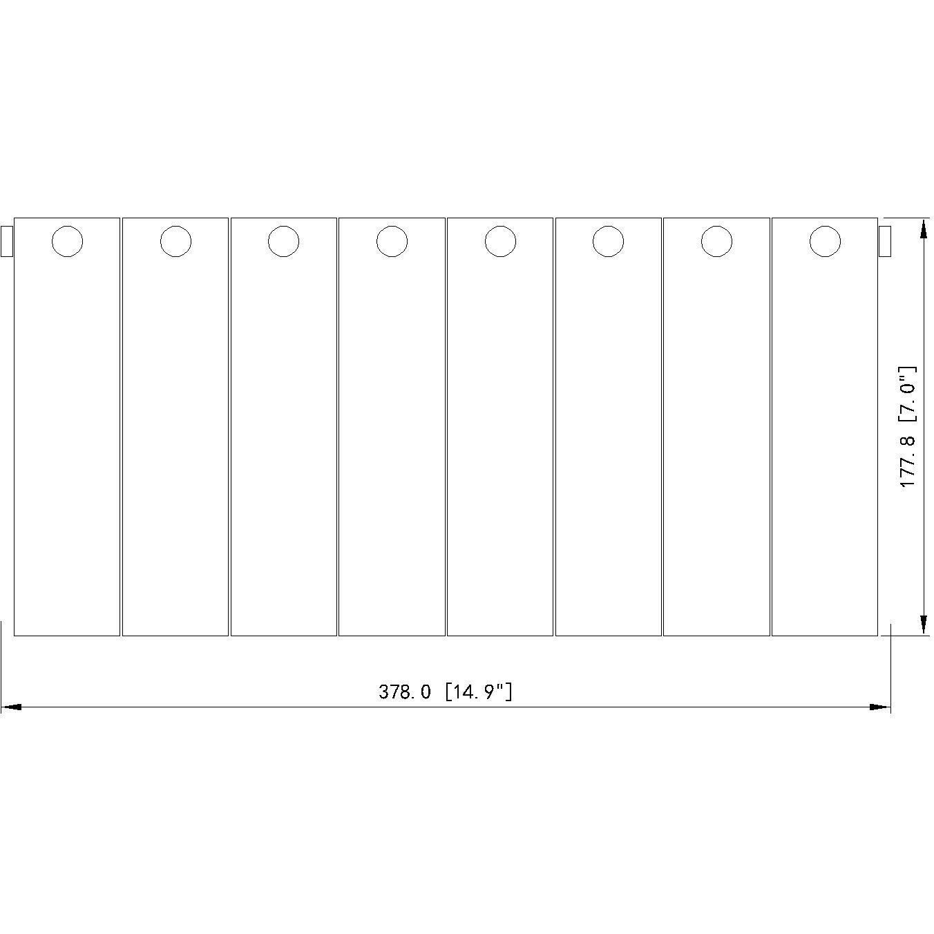 Glacier 2 Light 15 inch Brushed Nickel Vanity Wall Light