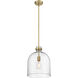 Pearson 1 Light 12 inch Rubbed Brass Pendant Ceiling Light