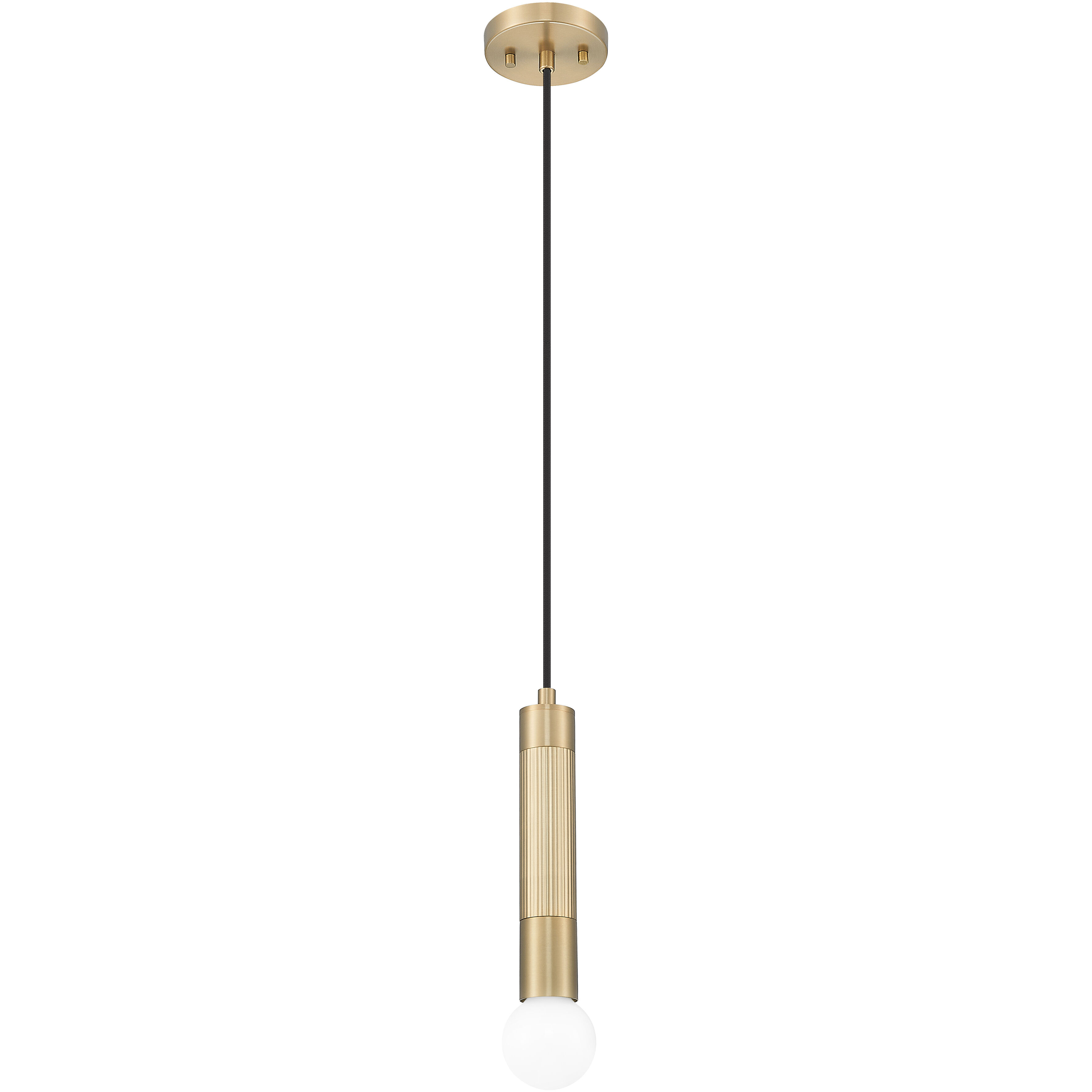 Stari 1 Light 4.75 inch Modern Gold Pendant Ceiling Light