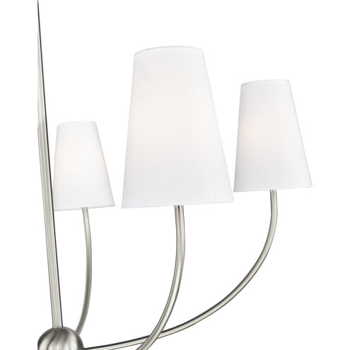 Shannon 5 Light 32 inch Brushed Nickel Chandelier Ceiling Light