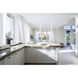 Forest LED 4.75 inch Matte White Pendant Ceiling Light in Matt white Steel