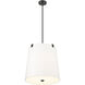 Weston 5 Light 18 inch Matte Black Pendant Ceiling Light