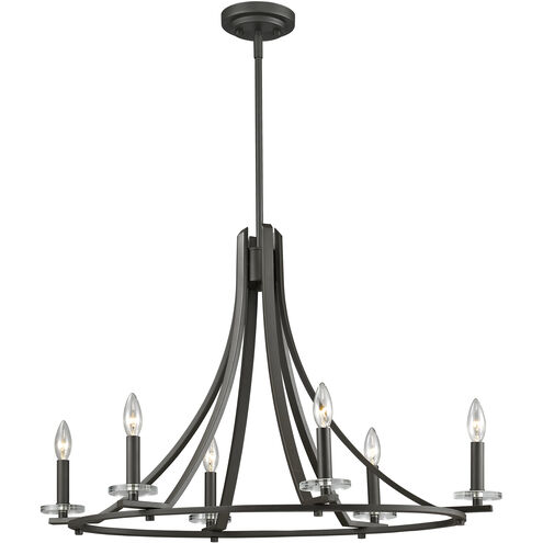 Verona 6 Light 18.5 inch Bronze Chandelier Ceiling Light