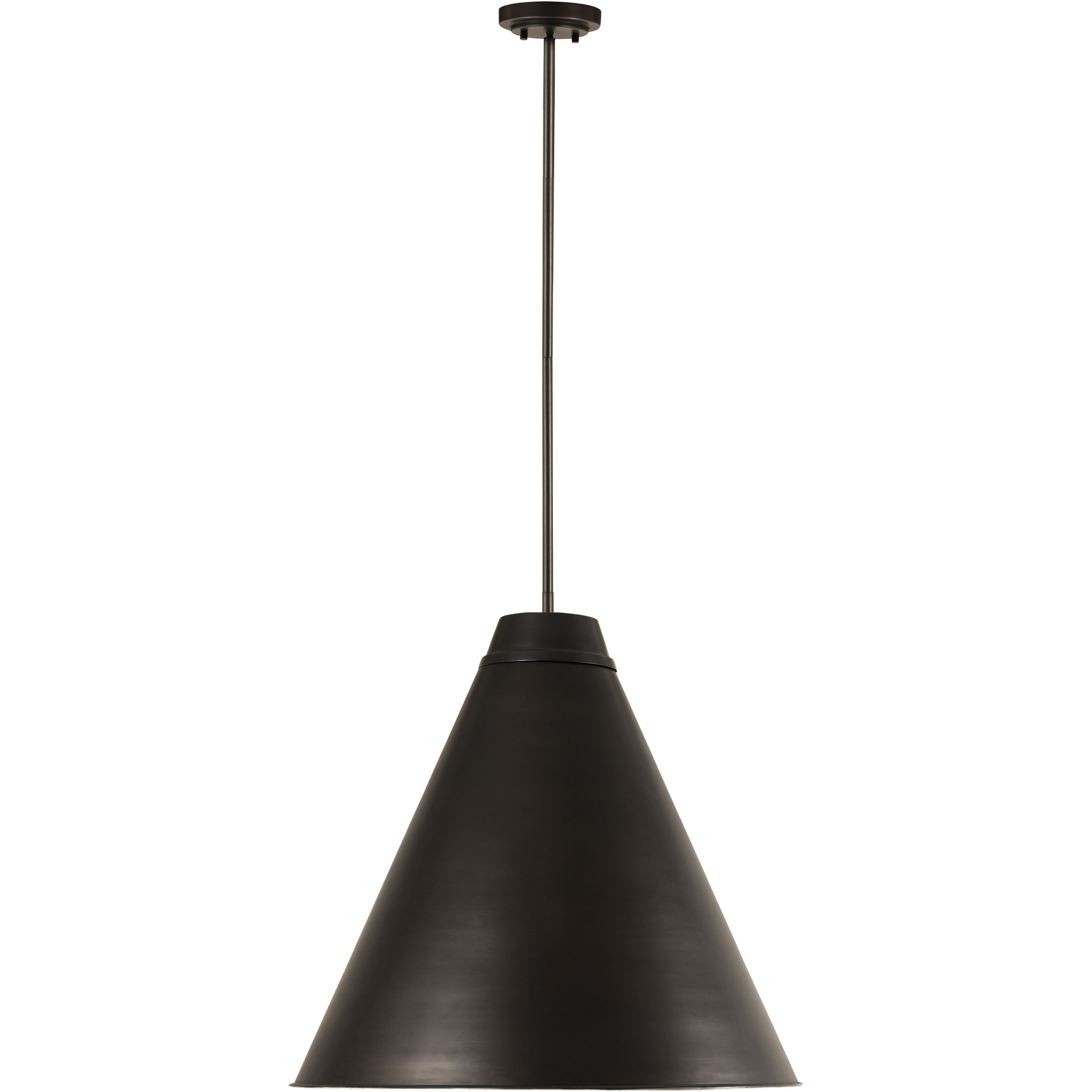 Eaton 1 Light 24 inch Bronze Plate Pendant Ceiling Light