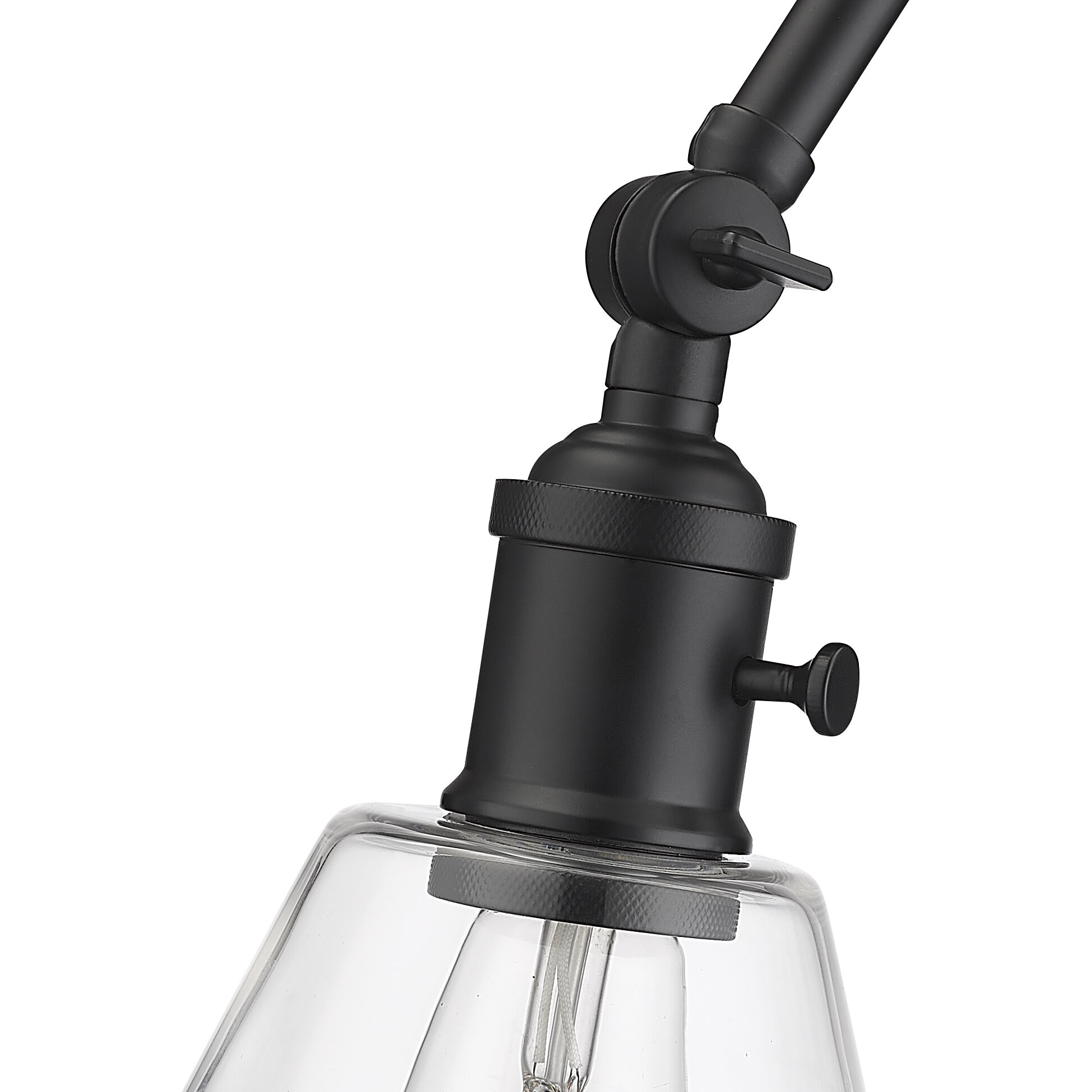 Gayson 1 Light 7.75 inch Matte Black Wall Sconce Wall Light