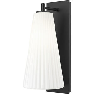 Farrell 1 Light 7.25 inch Matte Black Wall Sconce Wall Light
