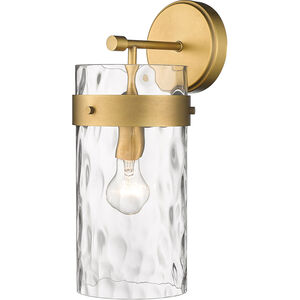 Fontaine 1 Light 7 inch Rubbed Brass Wall Sconce Wall Light