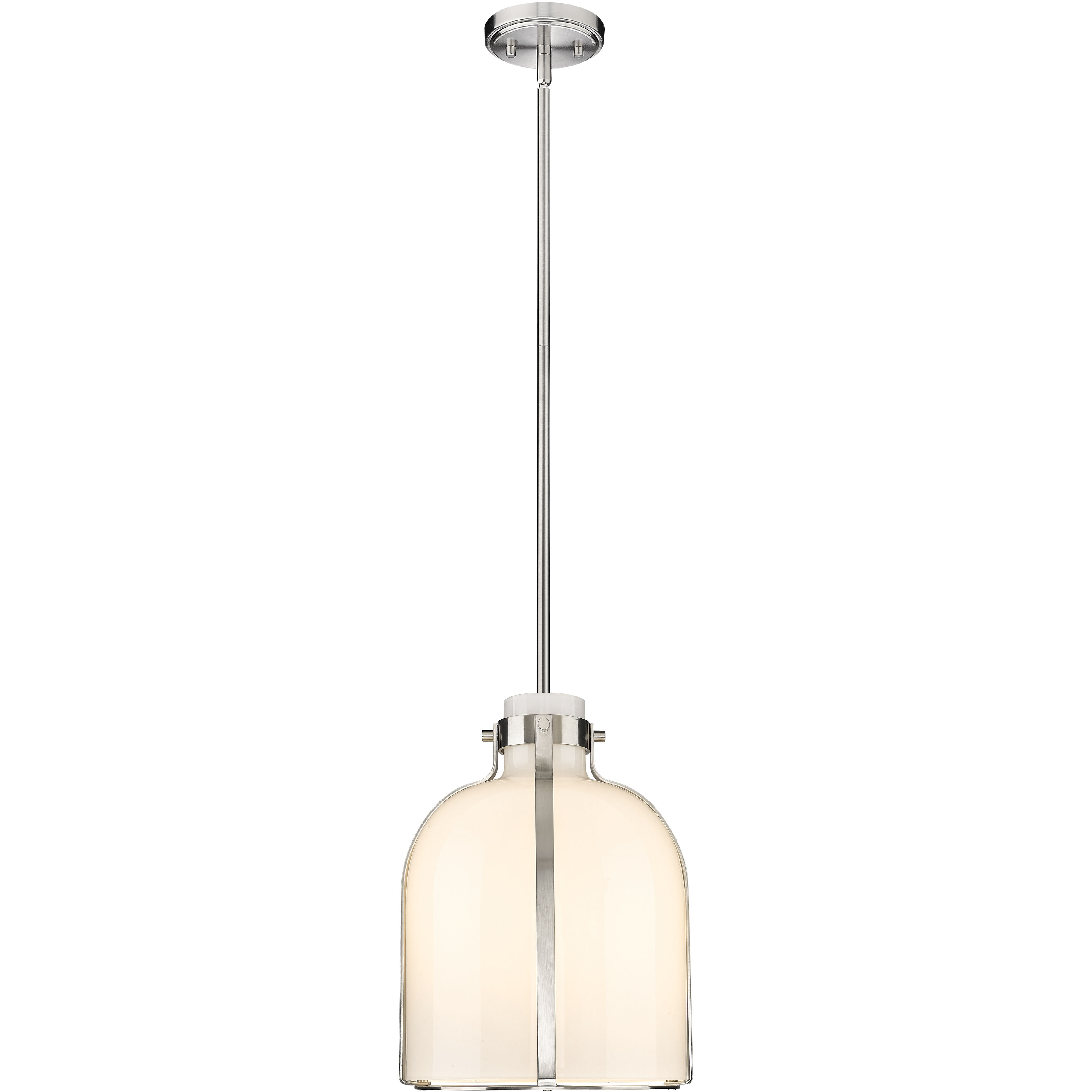 Pearson 1 Light 9.75 inch Brushed Nickel Pendant Ceiling Light