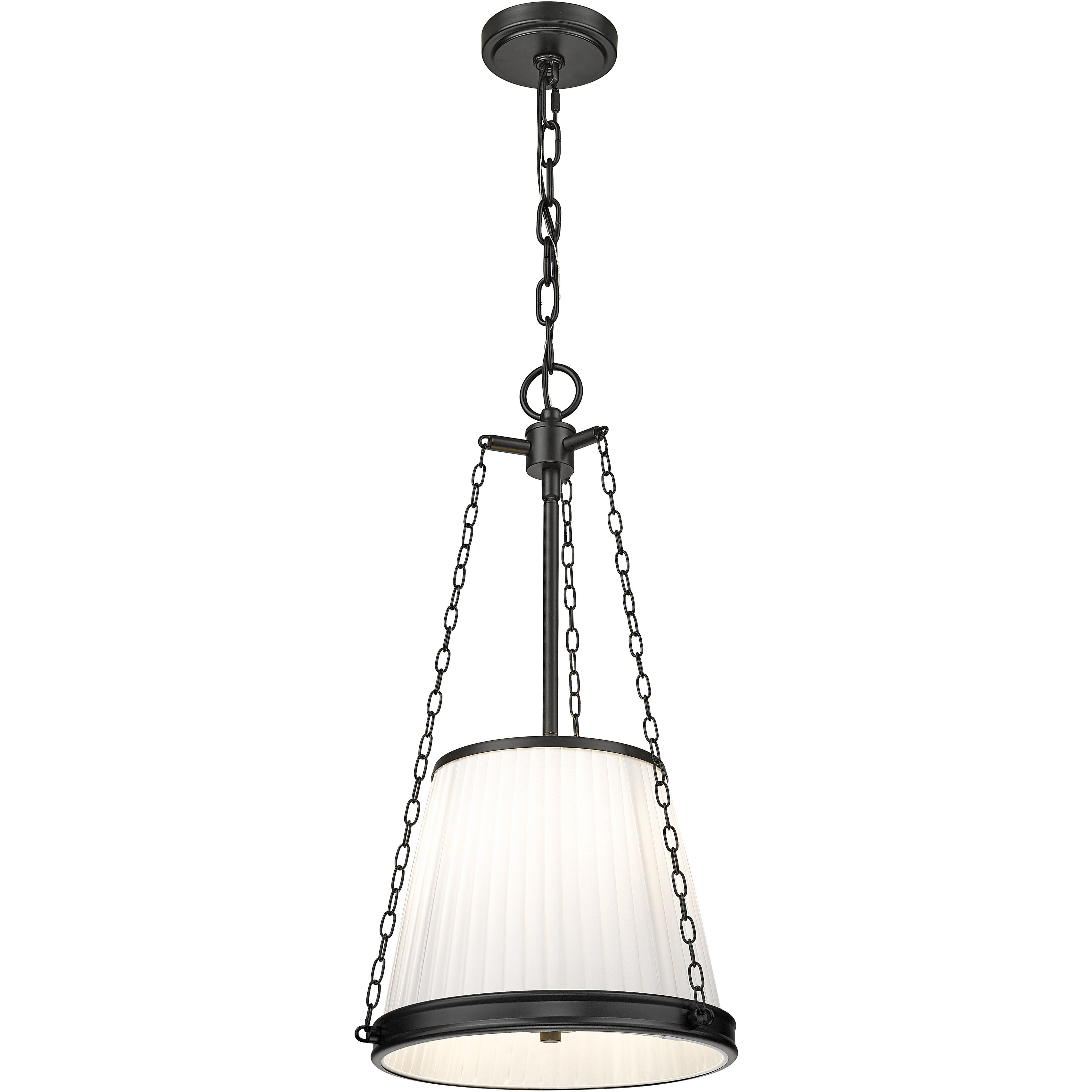Madeline 4 Light 12 inch Matte Black Pendant Ceiling Light
