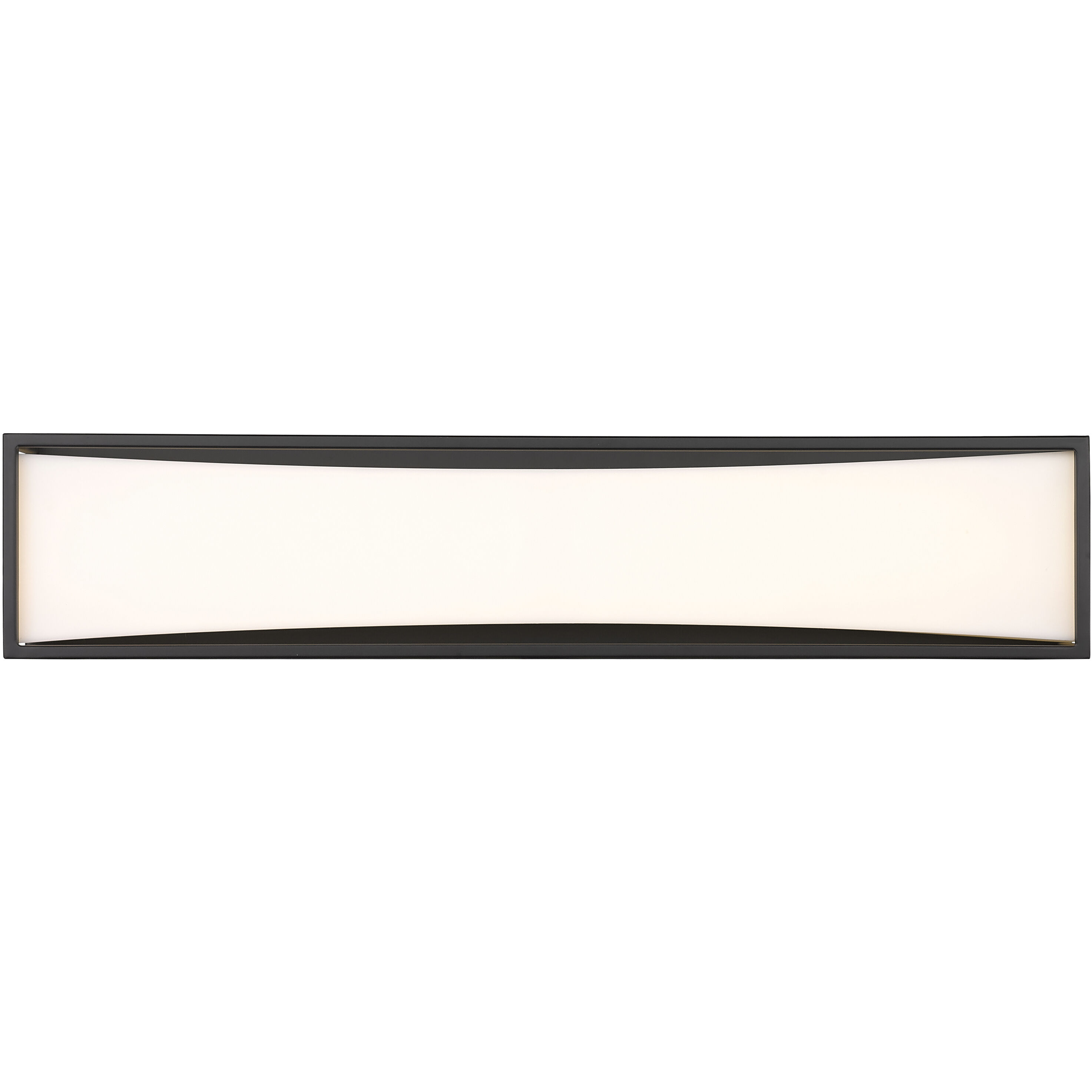 Baden LED 24 inch Matte Black Vanity Wall Light