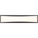 Baden LED 24 inch Matte Black Vanity Wall Light