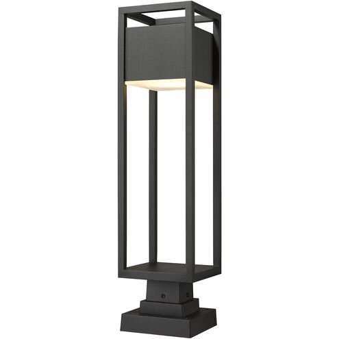 Barwick LED 28.25 inch Black Outdoor Pier Mounted Fixture