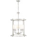 Katerina 5 Light 20 inch Brushed Nickel Chandelier Ceiling Light