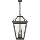 Talbot 4 Light 19.5 inch Oil Rubbed Bronze Outdoor Chain Mount Ceiling Fixture