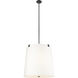 Weston 6 Light 24 inch Matte Black Pendant Ceiling Light