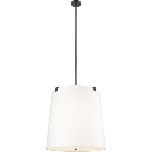 Weston 6 Light 24 inch Matte Black Pendant Ceiling Light