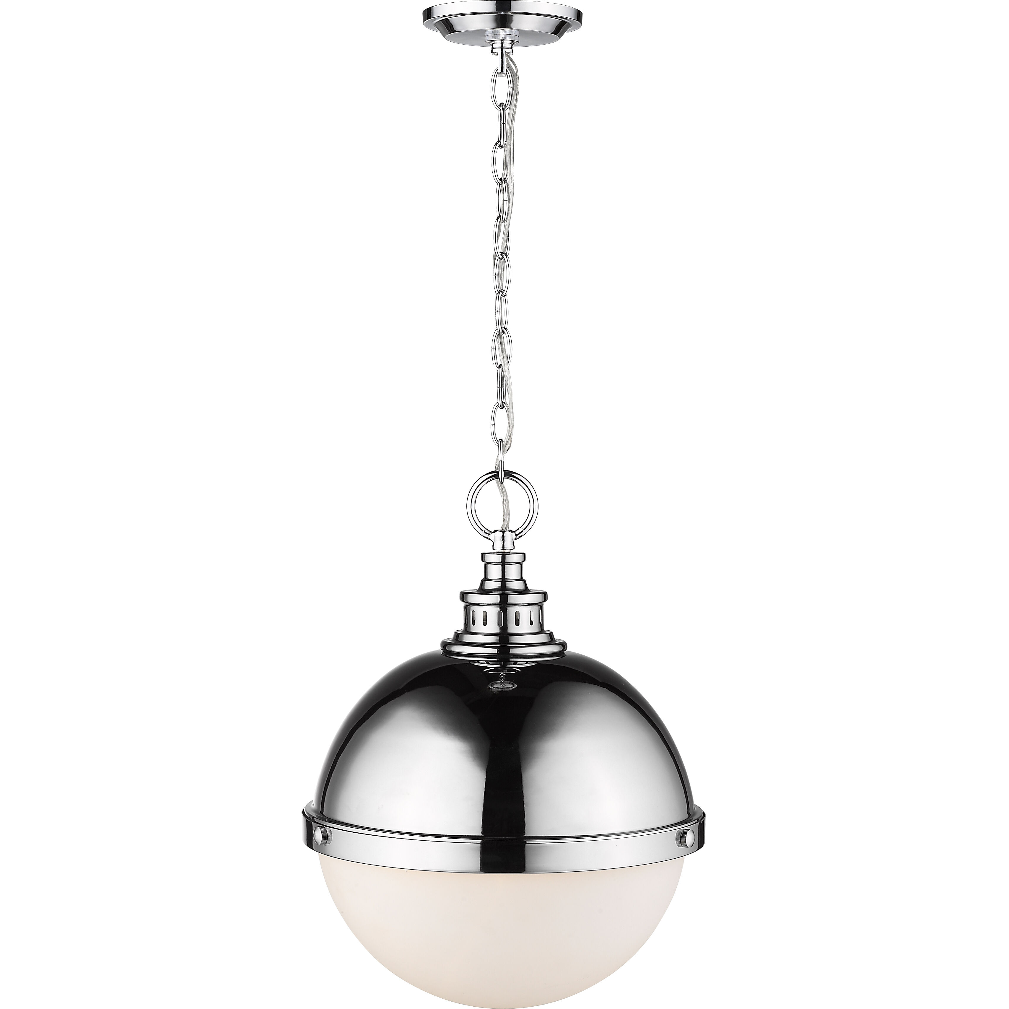 Peyton 2 Light 14.75 inch Chrome Pendant Ceiling Light