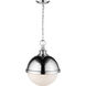 Peyton 2 Light 14.75 inch Chrome Pendant Ceiling Light