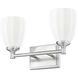 Oren 2 Light 16 inch Brushed Nickel Bath Vanity Light Wall Light